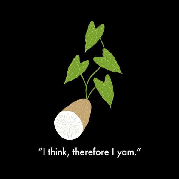 ESR Sayur Shirts - I Think Therefore I Yam