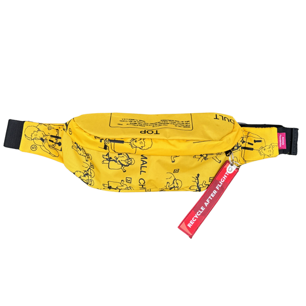 Upcycled Life Jacket Crossbody Bag – Sustainable Fanny Pack by Soggy No-More (Limited Print Edition)