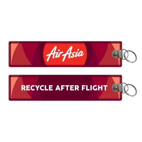 AirAsia Foundation Edition "Recycle After Flight" Keyring