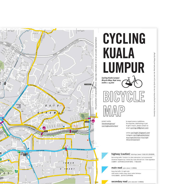 Cycling Map - Kuala Lumpur