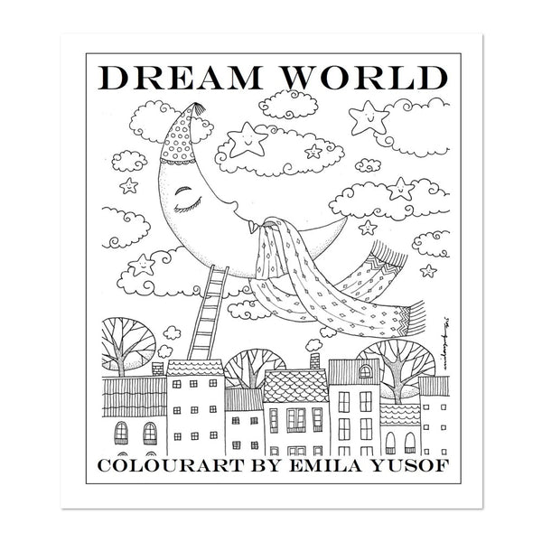(E. Yusof) Colourart Book - Dream World