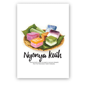 MUOC Malaysian Taste Postcard - Nyonya Kuih