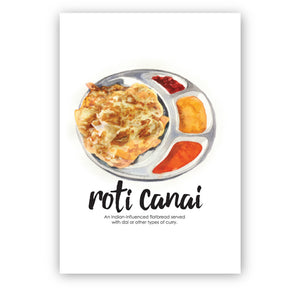 MUOC Malaysian Taste Postcard - Roti Canai