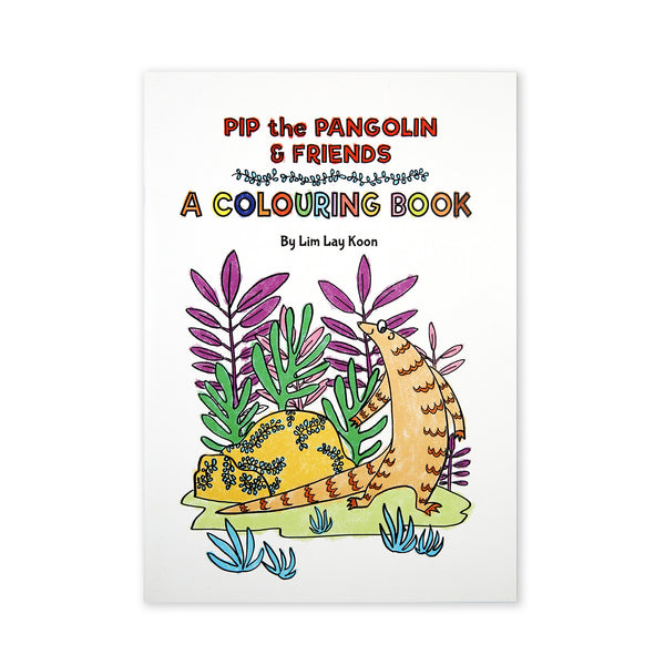 (L.K. Lim) Pip The Pangolin Colouring Book