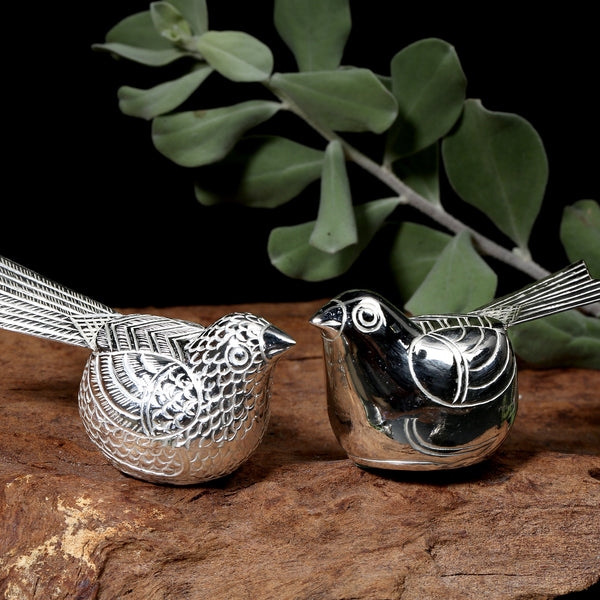 Selaka Kotagede Silver Ornament - Birds