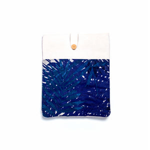 Nazanin iPad Cover - Blue Tropical