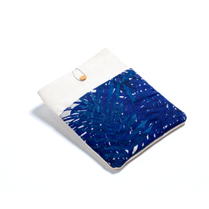 Nazanin iPad Cover - Blue Tropical