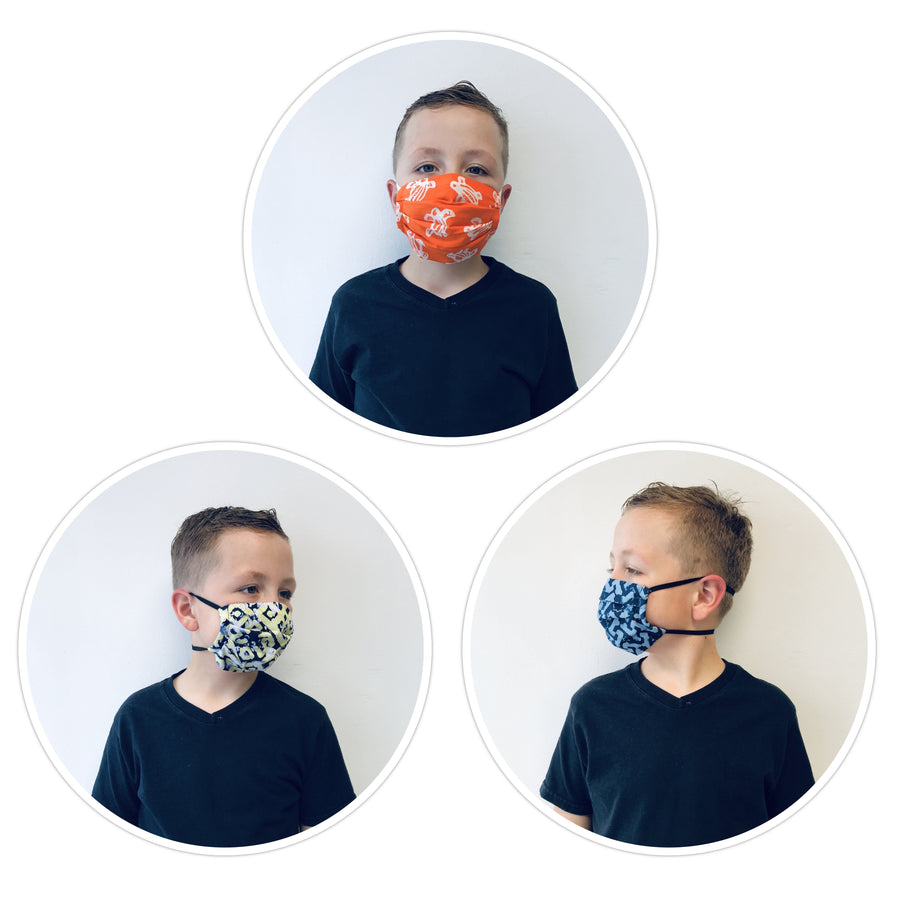 Batik Boutique Reusable Face Mask - Kids (3-8 yrs old)